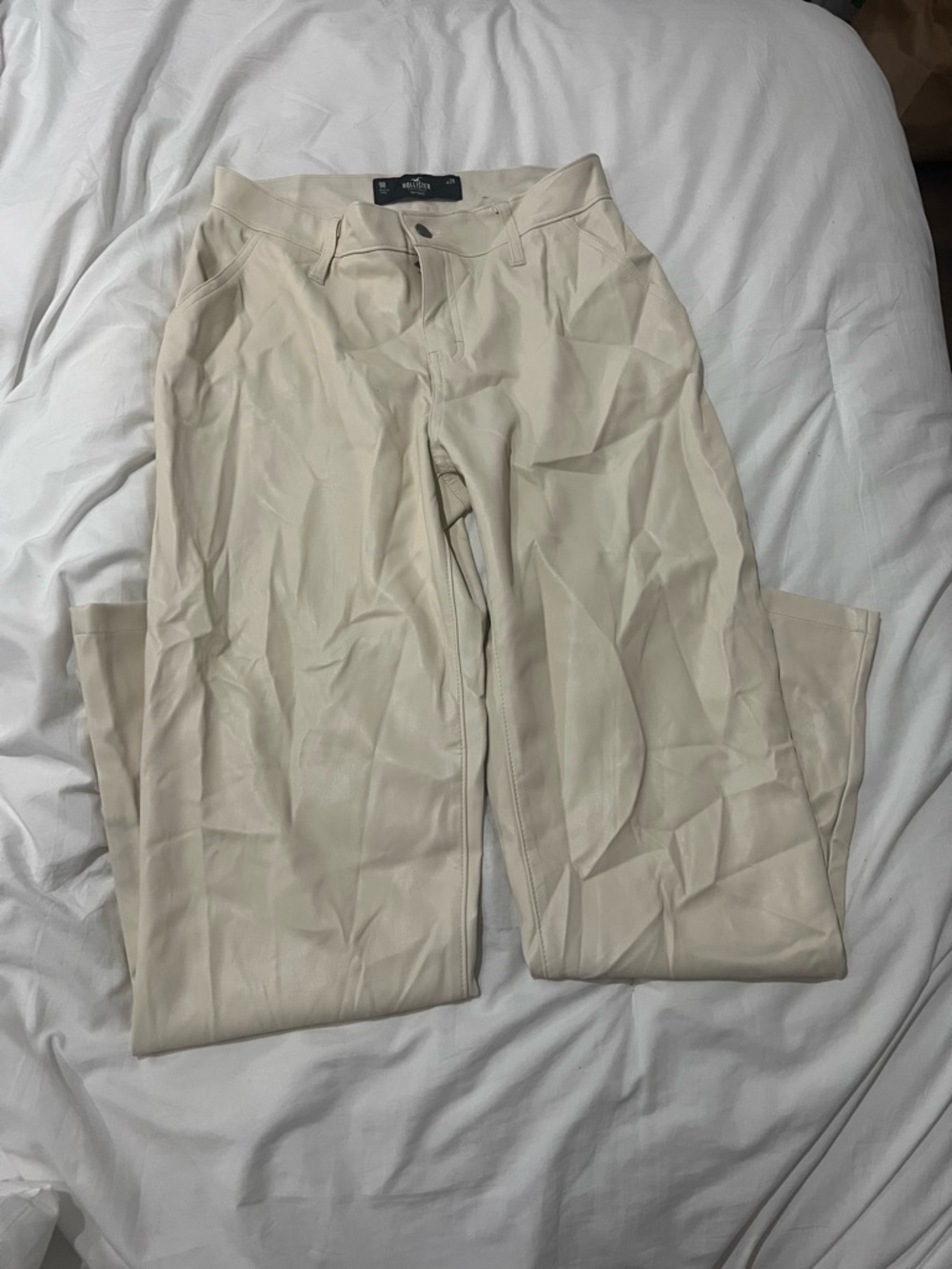Hollister Faux Leather Pants
